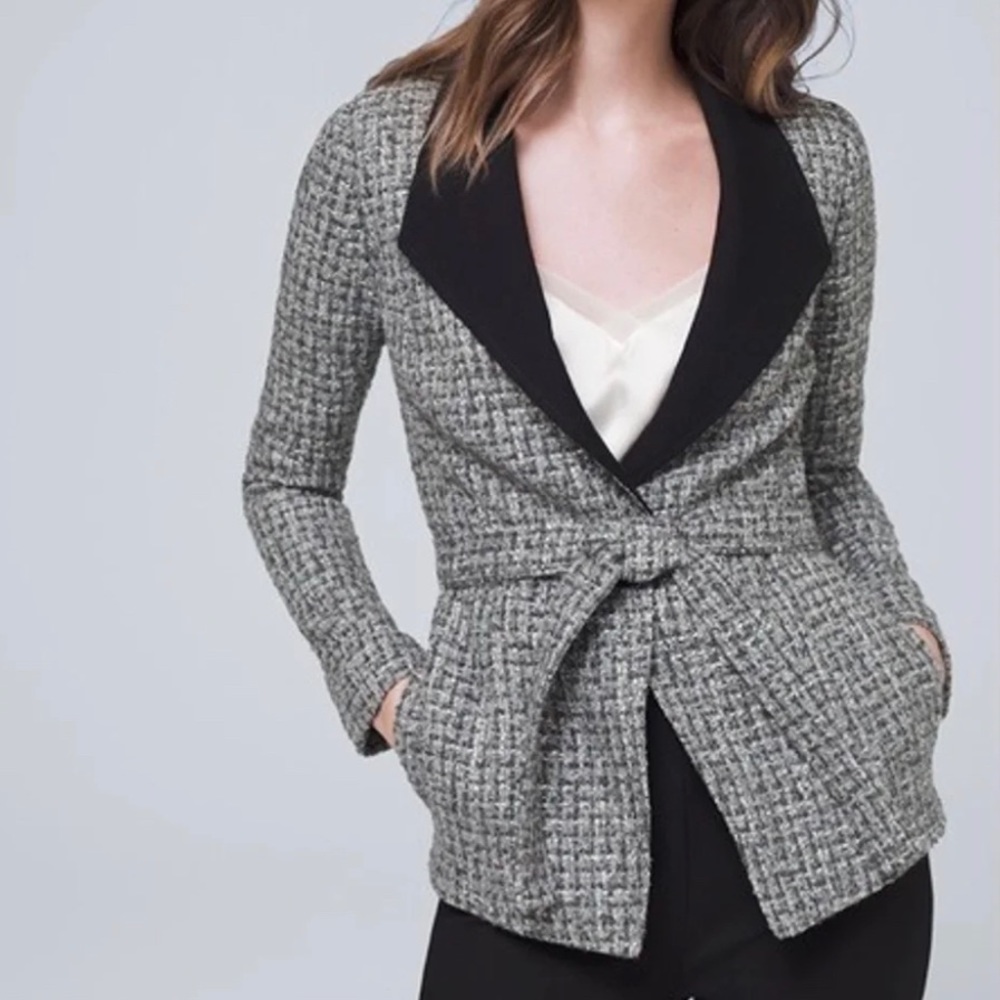 WHBM Tweed blazer